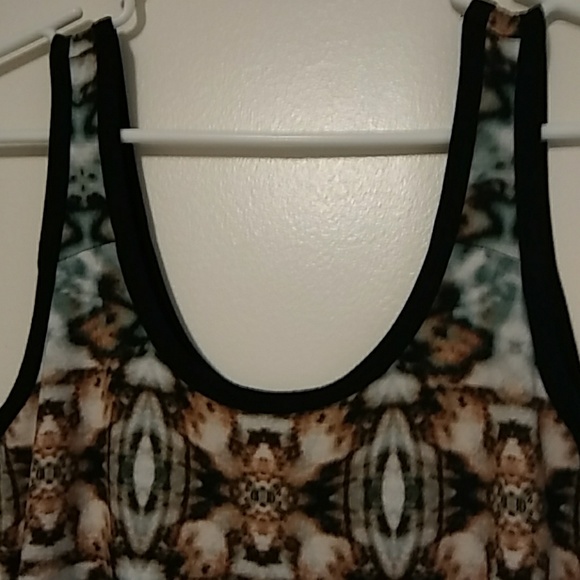 Gorgeous Vivienne Mirrored Design Tank Dress - Picture 5 of 8